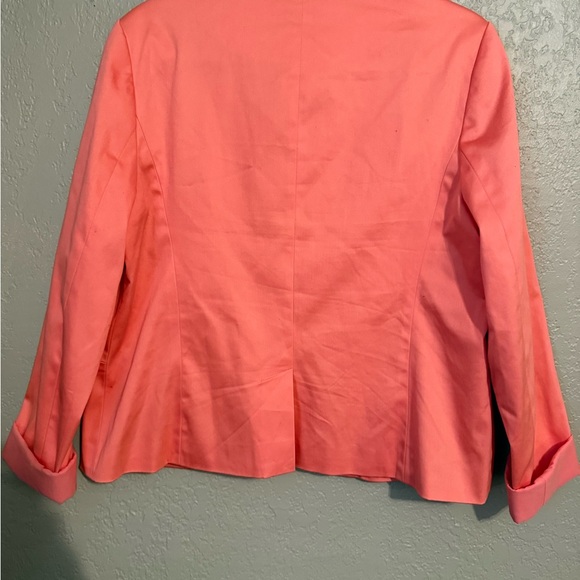 Chic Worthington Women's Pink Blazer Size 16 - Picture 8 of 8